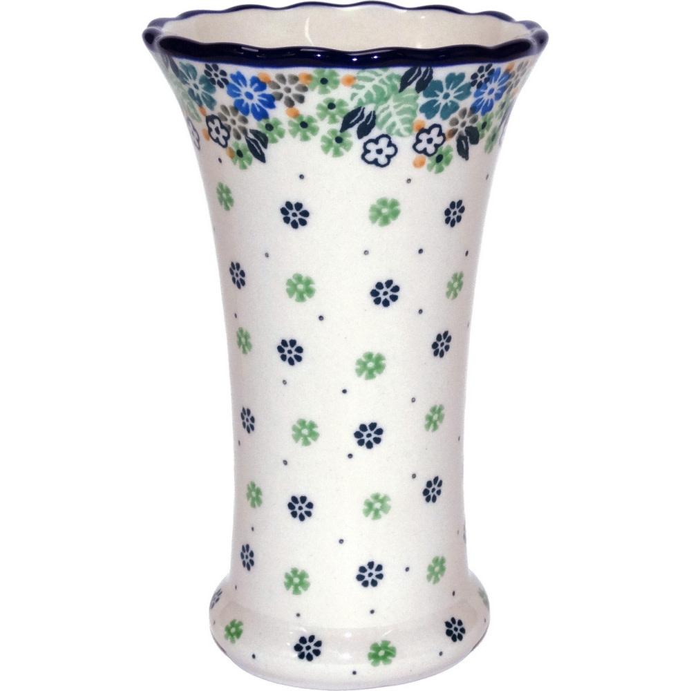 Polish Pottery - Large Latte/Soup Cups - Peacock - The Polish Pottery Outlet