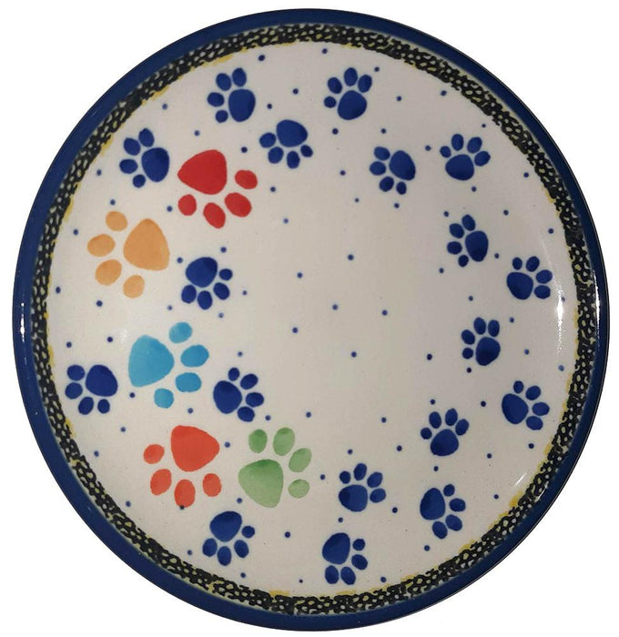 Bread & Butter Plate Primary Paw Prints