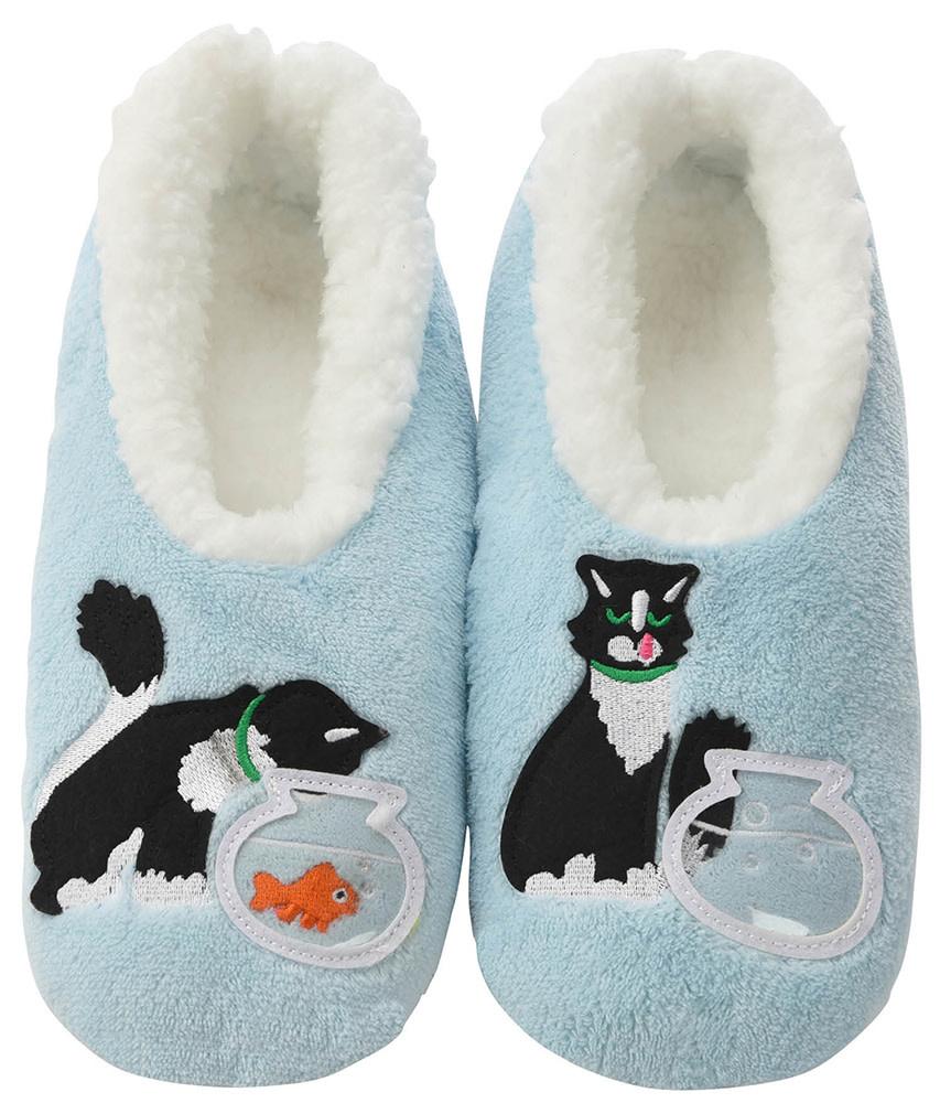 Snoozies slippers cat on sale