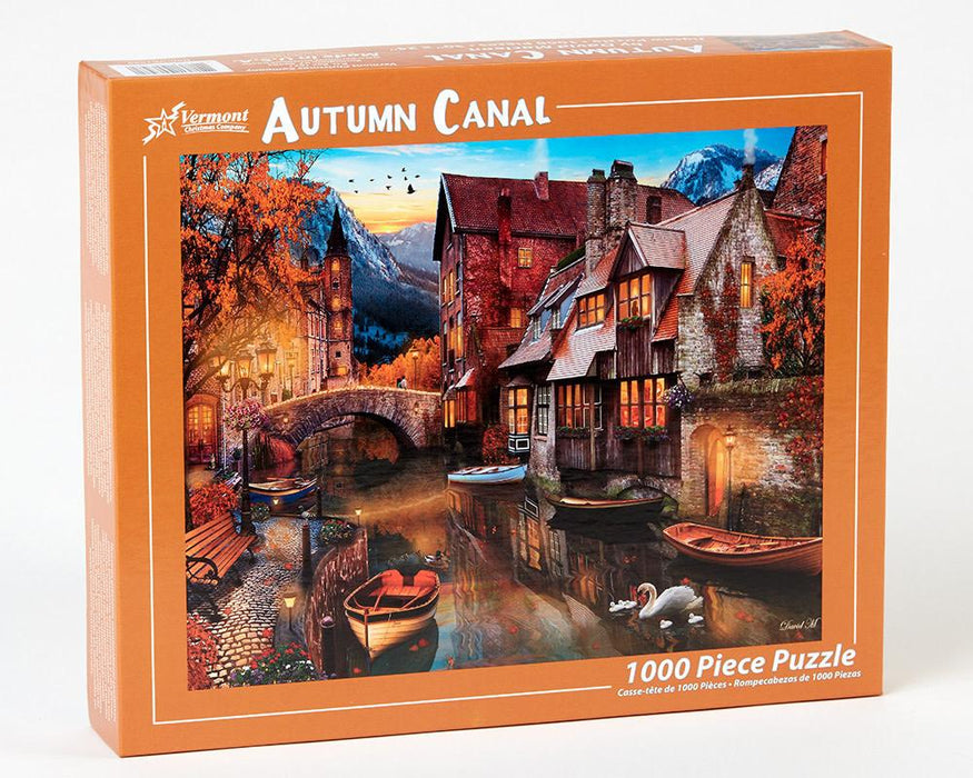 Puzzle Autumn Canal