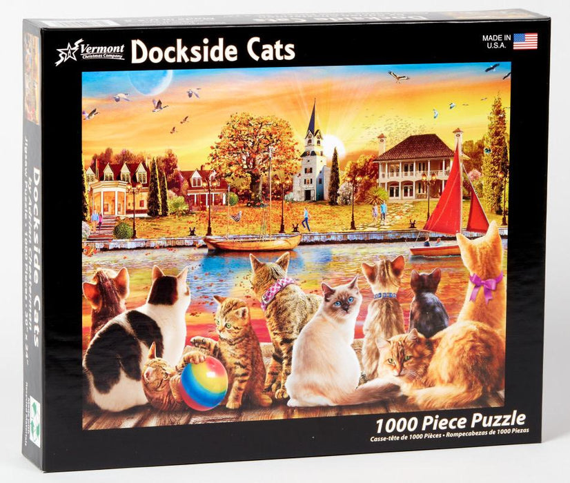 Puzzle Dockside Cats